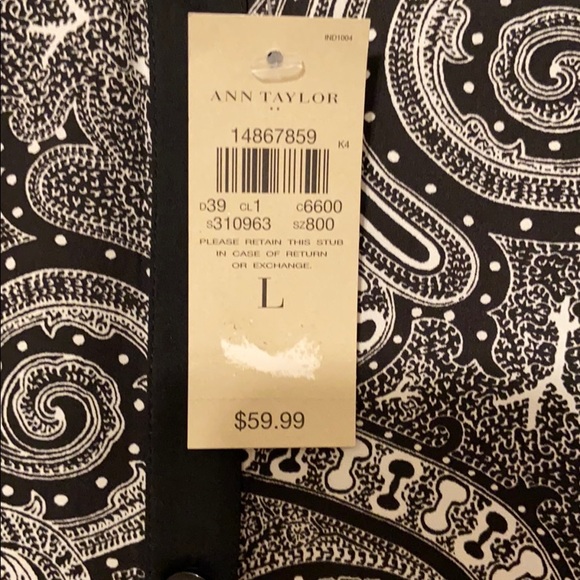 Ann Taylor Button Down Top - Picture 5 of 6